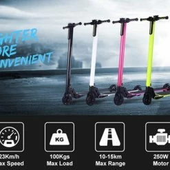 Technozom Techno LITE - Elektrische Step - Super Lichtgewicht - 23 Km/u - 3 Rijstanden - Opvouwbaar - Met LED Verlichting Voor & Achter - Zwart 13 Technozom Techno LITE - Elektrische Step - Super Lichtgewicht - 23 Km/u - 3 Rijstanden - Opvouwbaar - Met LED Verlichting Voor & Achter - Zwart -Fietsen-Accessoires Shop 550x396 1