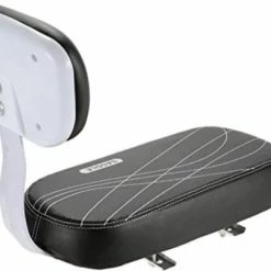 Enter Goods Fietsstoeltje Achterzitje - Bagagedrager Kussen - Fietszitje Voor De Bagagedrager - Achterzitje Fiets - Zwart/Wit - Zitje Met Rugleuning - Lichtgewicht - Kinderzitje Fiets Achter -Fietsen-Accessoires Shop 550x401 3