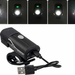 Lovnix - Oplaadbare Fietslamp LED Verlichting Set - USB Oplaadbaar - Fietslicht Met LED Lamp - Voor- En- Achter Licht - Regenbestendig - Geschikt Voor Mountainbike Fietsen Wandelen Speleologie -Fietsen-Accessoires Shop 550x414 6