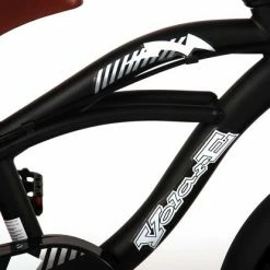 Volare Black Cruiser Kinderfiets - Jongens - 12 Inch - Zwart - 2 Handremmen -Fietsen-Accessoires Shop 550x415 5