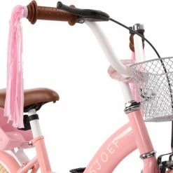SJOEF Dolly Meisjesfiets 14 Inch - Roze -Fietsen-Accessoires Shop 550x419 2