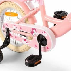 SJOEF Dolly Meisjesfiets 14 Inch - Roze -Fietsen-Accessoires Shop 550x419 3
