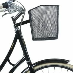 Basil Bremen Fietsmand - Voor - Staal - Inclusief Bevestigingssysteem - Zwart -Fietsen-Accessoires Shop 550x423 1