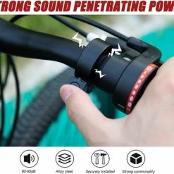 BOTC Fietsbel Ring Fietsbel - Aluminium Fietsbel - Classic Fietsbel - Fietsbel Small 22mm Zwart -Fietsen-Accessoires Shop 550x424 10