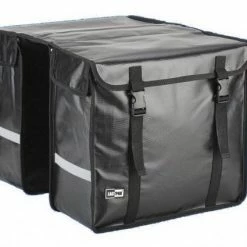 Lastpak Bisonyl - Dubbele Fietstas - 46 L - Zwart -Fietsen-Accessoires Shop 550x425 2