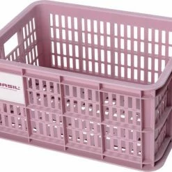 Basil Fietskrat S - Small - 17.5 Liter - Roze -Fietsen-Accessoires Shop 550x427 2
