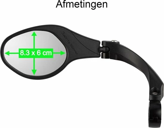 Merkloos Life-X Fietsspiegel Ebike 360 Verstelbaar Links 3 Merkloos Life-X Fietsspiegel Ebike 360 Verstelbaar Links - Afbeelding 3