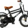Nogan Mick - Kinderfiets - Jongensfiets - 12 Inch - Mat Zwart