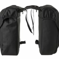 Fastrider Unibag Dubbele Fietstas - Voorzien Van Uitsparing Voor Snelbinders En LED Verlichting - Waterafstotend - Reflectiestrepen - 28 Liter - Zwart -Fietsen-Accessoires Shop 550x433 5