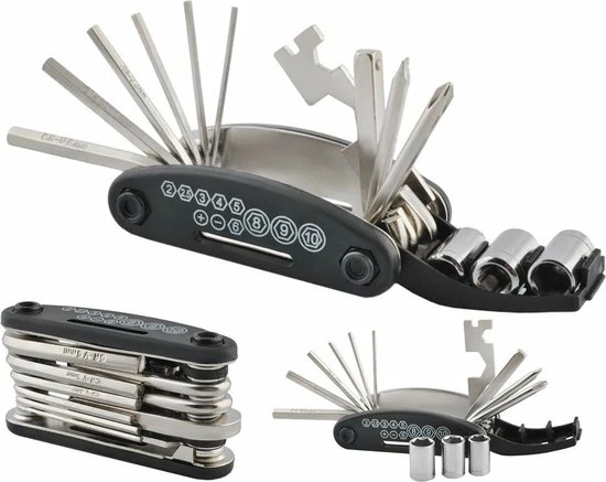 Merkloos Multitool Fiets 16 In 1 1 Merkloos Multitool Fiets 16 In 1