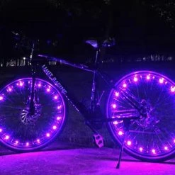 BOTC Wielverlichting Fiets - 20 Holders - Spaakverlichting LED - Lichtsnoer Fietswiel - Fiets Wiel Licht - 20 Leds - 220CM - Roze 14 BOTC Wielverlichting Fiets - 20 Holders - Spaakverlichting LED - Lichtsnoer Fietswiel - Fiets Wiel Licht - 20 Leds - 220CM - Roze -Fietsen-Accessoires Shop 550x441 6