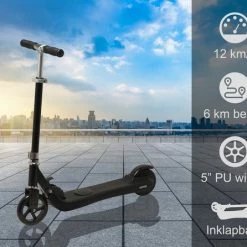 Denver Elektrische Step Kinderen 12km/u - 6km Bereik - Kinderstep Inklapbaar - 5" Wielen - SCK5310 - Zwart -Fietsen-Accessoires Shop 550x446 1