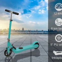 Denver Elektrische Step Kinderen 12km/u - 6km Bereik - Kinderstep Inklapbaar - 5" Wielen - SCK5310 - Blauw -Fietsen-Accessoires Shop 550x446 7