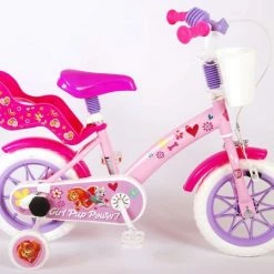 Volare Paw Patrol Kinderfiets - Meiden - 12 Inch - Roze - Doortrapper -Fietsen-Accessoires Shop 550x449 6