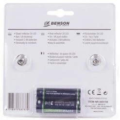 Benson LED Fietsachterlicht - Staartreflector Incl Batterij -Fietsen-Accessoires Shop 550x453 1