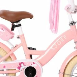 SJOEF Dolly Meisjesfiets 14 Inch - Roze -Fietsen-Accessoires Shop 550x456 2