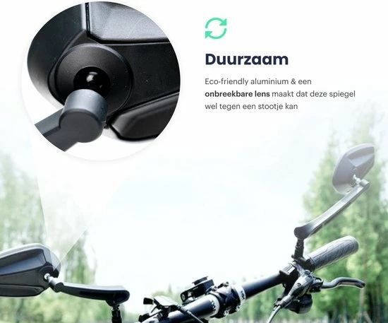 Merkloos Fietsspiegel - Fietsspiegel EBike - 360 Graden Verstelbaar - Links - Fietsspiegel Op Stuur - Fiets Spiegel - Achteruitkijksspiegel 5 Merkloos Fietsspiegel - Fietsspiegel EBike - 360 Graden Verstelbaar - Links - Fietsspiegel Op Stuur - Fiets Spiegel - Achteruitkijksspiegel - Afbeelding 5