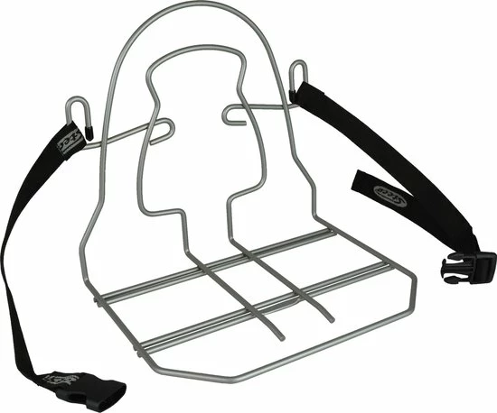 Steco Monkey Mee Bagagerekje Zilver 5 Steco Monkey Mee Bagagerekje Zilver - Afbeelding 5