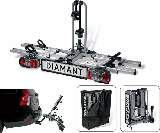 Pro-user Fietsendrager - Diamant - 2 Fietsen 1 Pro-user Fietsendrager - Diamant - 2 Fietsen