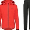 AGU GO Regenpak Essential Unisex - Rood - M - Dames & Heren - Waterdicht & Ademend