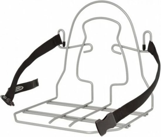 Steco Monkey Mee Bagagerekje Zilver 6 Steco Monkey Mee Bagagerekje Zilver - Afbeelding 6