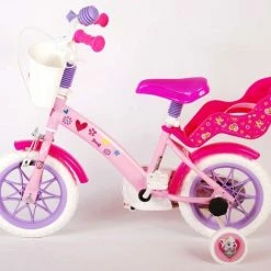 Volare Paw Patrol Kinderfiets - Meiden - 12 Inch - Roze - Doortrapper -Fietsen-Accessoires Shop 550x470 4