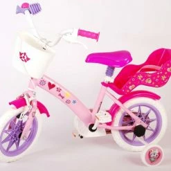 Volare Paw Patrol Kinderfiets - Meiden - 12 Inch - Roze - Doortrapper -Fietsen-Accessoires Shop 550x472 3