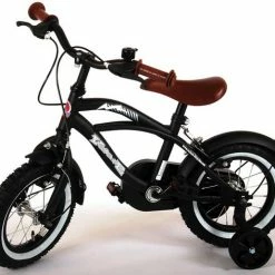 Volare Black Cruiser Kinderfiets - Jongens - 12 Inch - Zwart - 2 Handremmen -Fietsen-Accessoires Shop 550x472 4