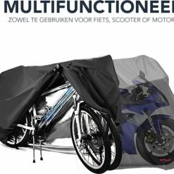 Achat? Achat Fietshoes Universeel Voor Alle Fietsen - Waterdicht 420D Oxford - Fiets Hoes Voor 1/2 Fietsen - Incl. Opbergzak -Fietsen-Accessoires Shop 550x475 1