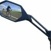 Merkloos Fietsspiegel E-bike Verstelbaar Links 12 Cm Zwart
