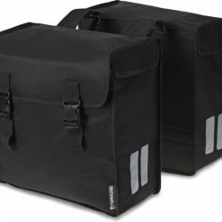 Basil Mara 3XL Dubbele Fietstas - Zwart - 52 Liter