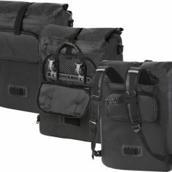 Dutch Mountains Enkele Fietstas | Rugzak | 100% Waterdicht | Fietstas, Schoudertas En Rugtas In 1 | 28 Liter | Carbon / Zwart -Fietsen-Accessoires Shop 550x478