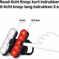 Transnect® – Fietsverlichting LED Set - 4 Lichtstanden – USB Oplaadbaar - Draagbaar – Waterdicht 11 Transnect® – Fietsverlichting LED Set - 4 Lichtstanden – USB Oplaadbaar - Draagbaar – Waterdicht -Fietsen-Accessoires Shop 550x483 5
