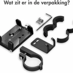 IMoshion Telefoonhouder Fiets - GSM Houder Fiets - Telefoonhouder Motor & Scooter - Universeel - Zwart 22 IMoshion Telefoonhouder Fiets - GSM Houder Fiets - Telefoonhouder Motor & Scooter - Universeel - Zwart -Fietsen-Accessoires Shop 550x485 3