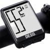Fietscomputer Draadloos Waterdicht Kilometer En Snelheidsmeter Fiets -DESO Draadloze Fietscomputers Met Extra Groot Scherm
