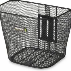 Basil Bremen Fietsmand - Voor - Staal - Inclusief Bevestigingssysteem - Zwart -Fietsen-Accessoires Shop 550x491 2