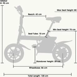 Wind-goo Windgoo B20 V2 - Elektrische Vouwfiets - E Bike - 250W - 14 Inch - 25 KM/H - Zwart -Fietsen-Accessoires Shop 550x491 3