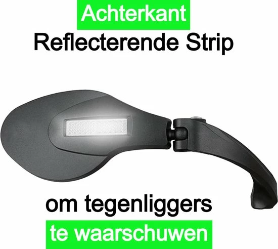 Merkloos Life-X Fietsspiegel Ebike 360 Verstelbaar Links 9 Merkloos Life-X Fietsspiegel Ebike 360 Verstelbaar Links - Afbeelding 9