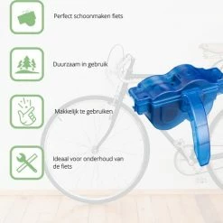 Uniquez Fietsketting Reiniger - Kettingborstel - Fietskettingreiniger - Kettingreiniger - Kettingborstel Fiets - Ketting Schoonmaken - Fietsgereedschap - Ontvetter Fiets - Chain Cleaner -Fietsen-Accessoires Shop 550x506 5