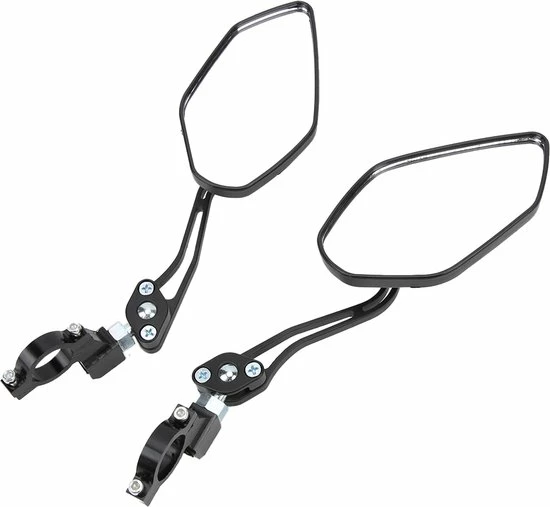 NueNext Fietsspiegel Ebike 2 Stuks Achteruitkijk Spiegel Op Stuur Multi-verstelbaar 360 Rotatie - Speed-pedelec 11 NueNext Fietsspiegel Ebike 2 Stuks Achteruitkijk Spiegel Op Stuur Multi-verstelbaar 360 Rotatie - Speed-pedelec - Afbeelding 11