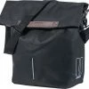 Basil City Fietsshopper - Enkele Fietstas - 16 Liter - Zwart