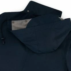 MGO Leisure Wear MGO Storm Extra Lange Regenjas - Dames Jack - Blauw - Maat L -Fietsen-Accessoires Shop 550x517