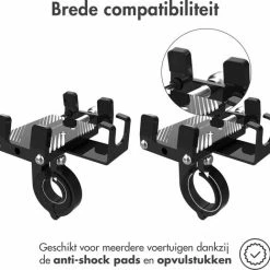IMoshion Telefoonhouder Fiets - GSM Houder Fiets - Telefoonhouder Motor & Scooter - Universeel - Zwart 17 IMoshion Telefoonhouder Fiets - GSM Houder Fiets - Telefoonhouder Motor & Scooter - Universeel - Zwart -Fietsen-Accessoires Shop 550x519 11