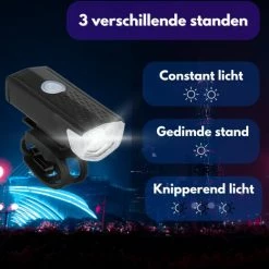 Jevaza Fietsverlichting - Set (voor- En Achterlicht) - Oplaadbaar - USB - Voorlicht Fiets - Achterlicht Fiets - Fietsaccessoires - Verlichting -Fietsen-Accessoires Shop 550x520 2