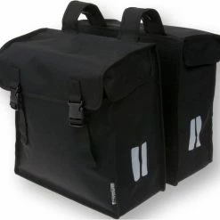 Basil Mara XL Dubbele Fietstas - Zwart - 35 Liter -Fietsen-Accessoires Shop 550x520