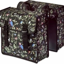 Basil Wanderlust Dubbele Fietstas - Zwart - 35 Liter