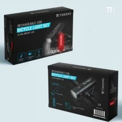 TIKKENS LED Fietsverlichting Set - Fietslamp USB Oplaadbaar - Fietslampjes Voorlicht & Achterlicht - Waterdicht – Zwart 12 TIKKENS LED Fietsverlichting Set - Fietslamp USB Oplaadbaar - Fietslampjes Voorlicht & Achterlicht - Waterdicht – Zwart -Fietsen-Accessoires Shop 550x524 2