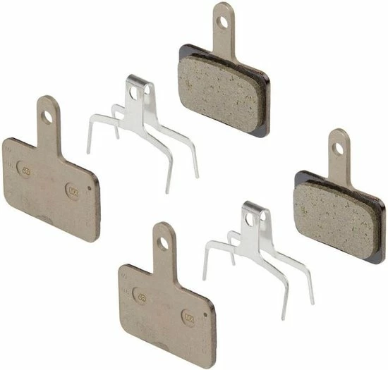 Shimano B01S / B05S RESIN Brake Pads Remblokken Set Voor En Achter - 4 Stuks (2 Paar Van 2) 3 Shimano B01S / B05S RESIN Brake Pads Remblokken Set Voor En Achter - 4 Stuks (2 Paar Van 2) - Afbeelding 3