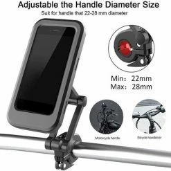 Viatel Telefoonhouder Fiets -Waterdichte Fietshouder Voor Alle Telefoons Van 4 Tot 6.7 Inch Waterproof En Dustproof Bike Mount Holder Fiets Stuur Houder Voor Onder Andere IPHONE 12(met Magneet /Samsung Galaxy -Fietsen-Accessoires Shop 550x526 12