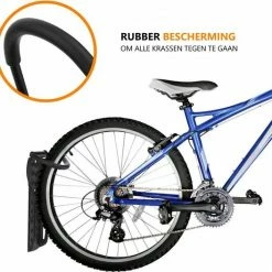 Merkloos Fiets Ophangsysteem 2x | Fietshaak | Muurbeugel | Ophangbeugel | Fietsbeugel | Fietsenrek | 25 KG -Fietsen-Accessoires Shop 550x527 10